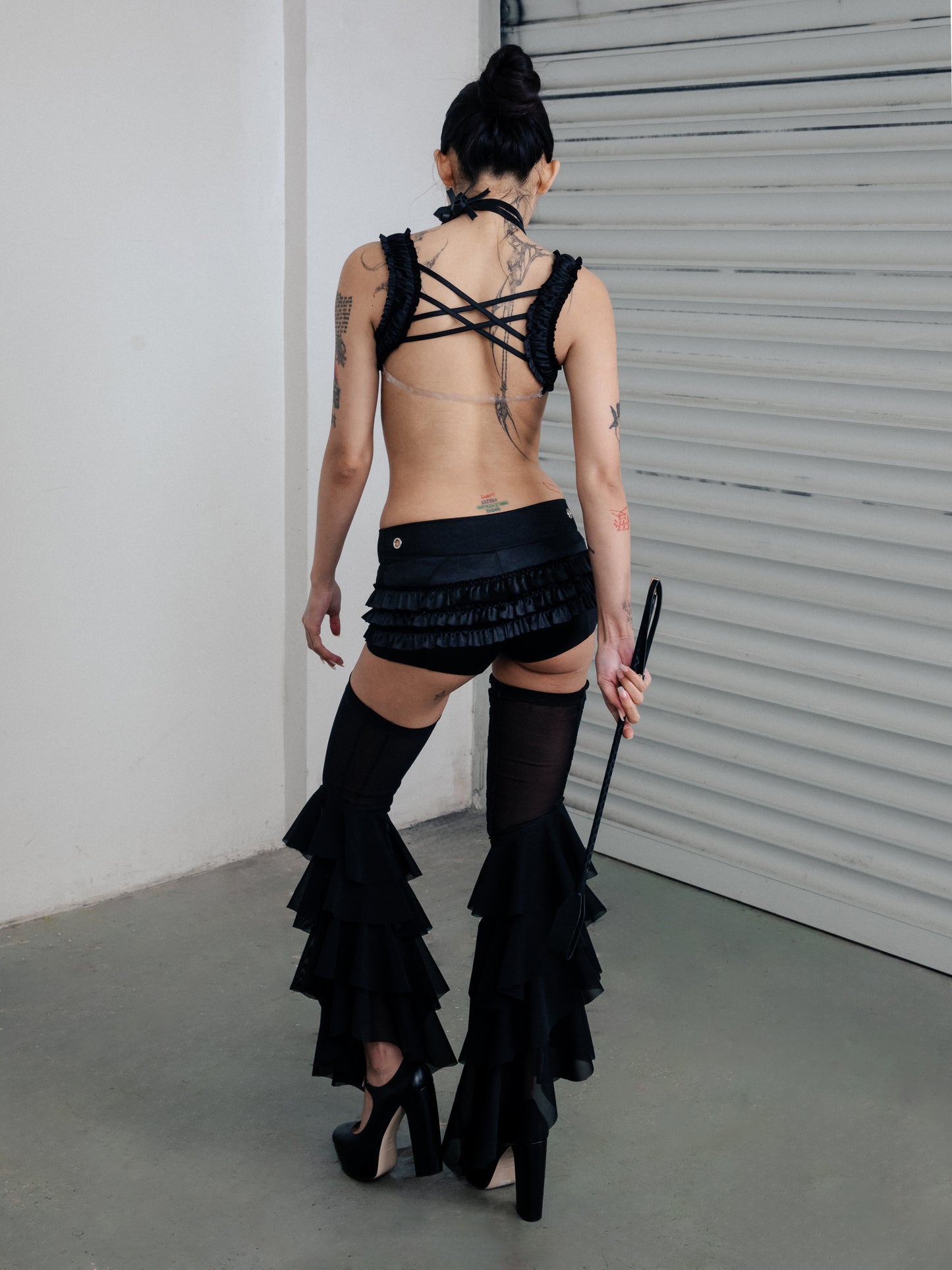 Love Doggerel Bralette Black