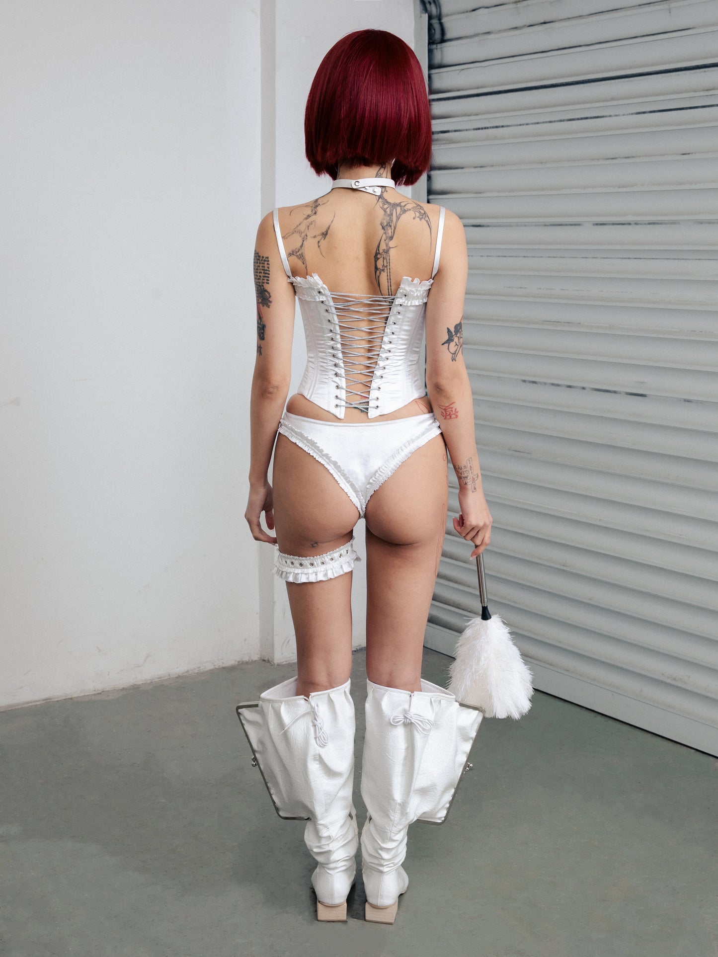 Speakeasy Bikini Bottom White