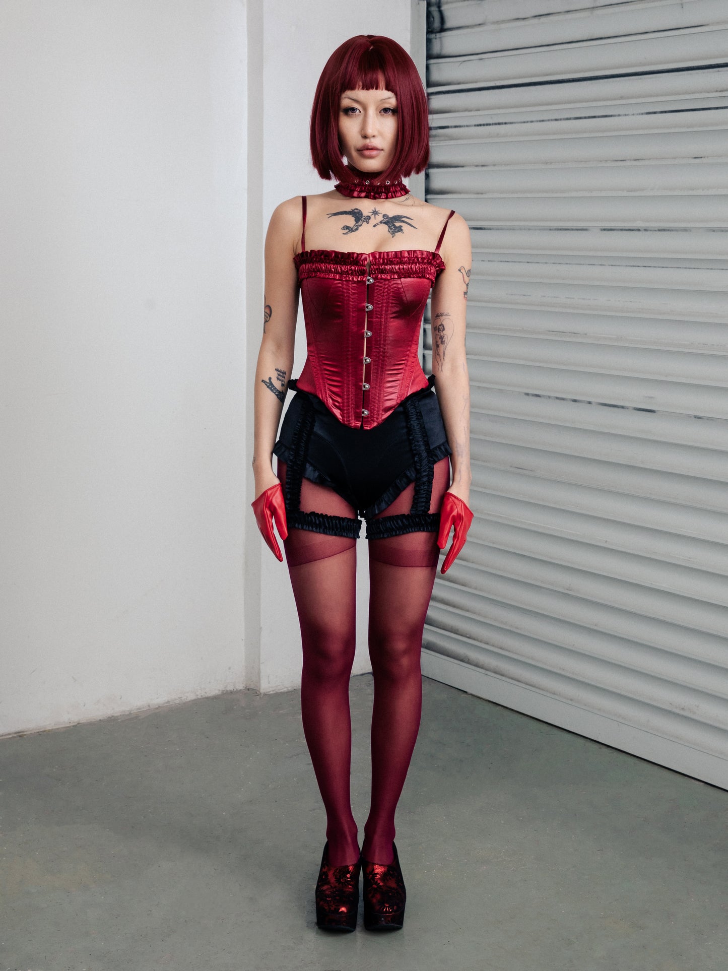Molantoinette Corset Rust Red