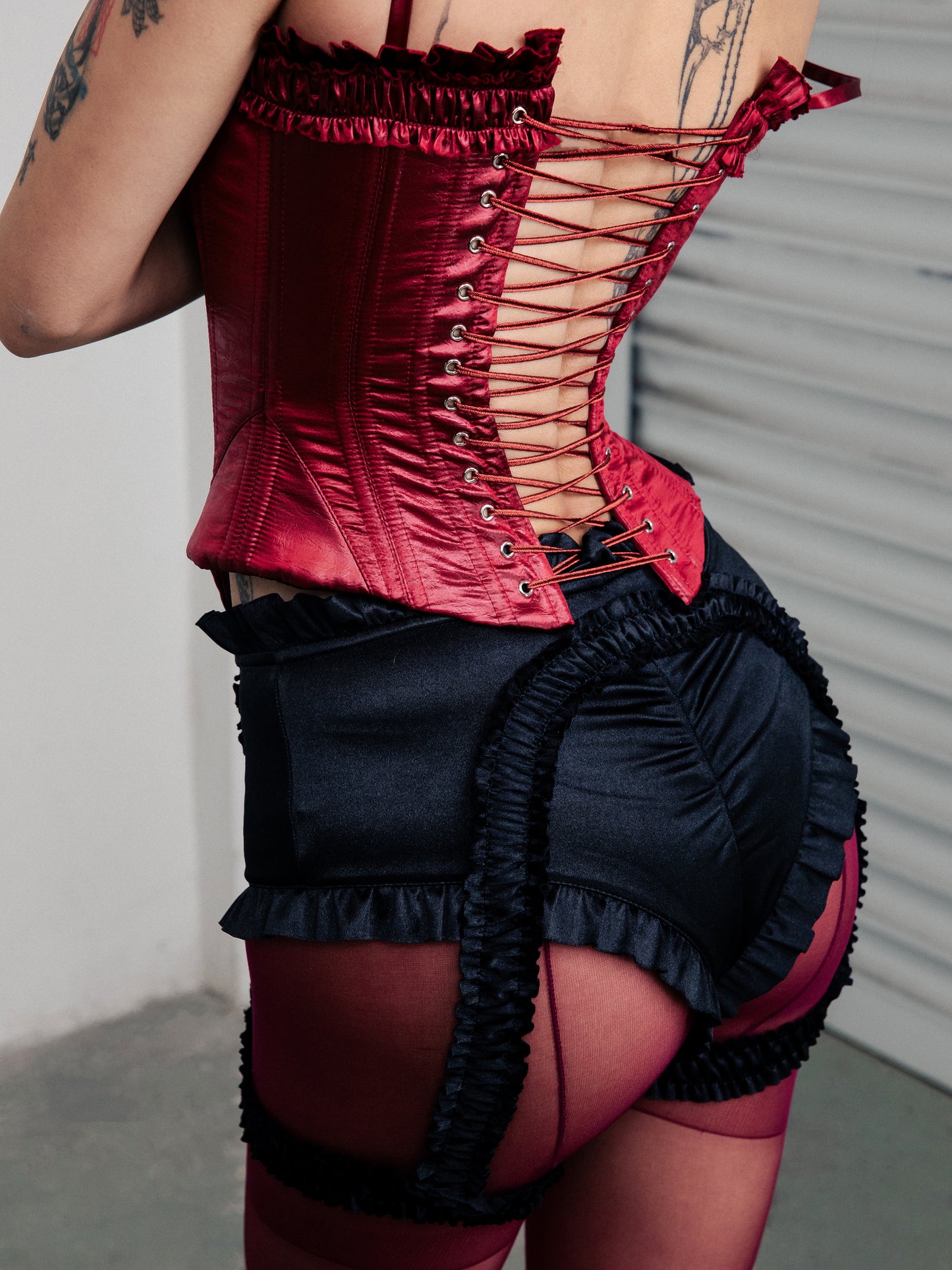 Molantoinette Corset Rust Red