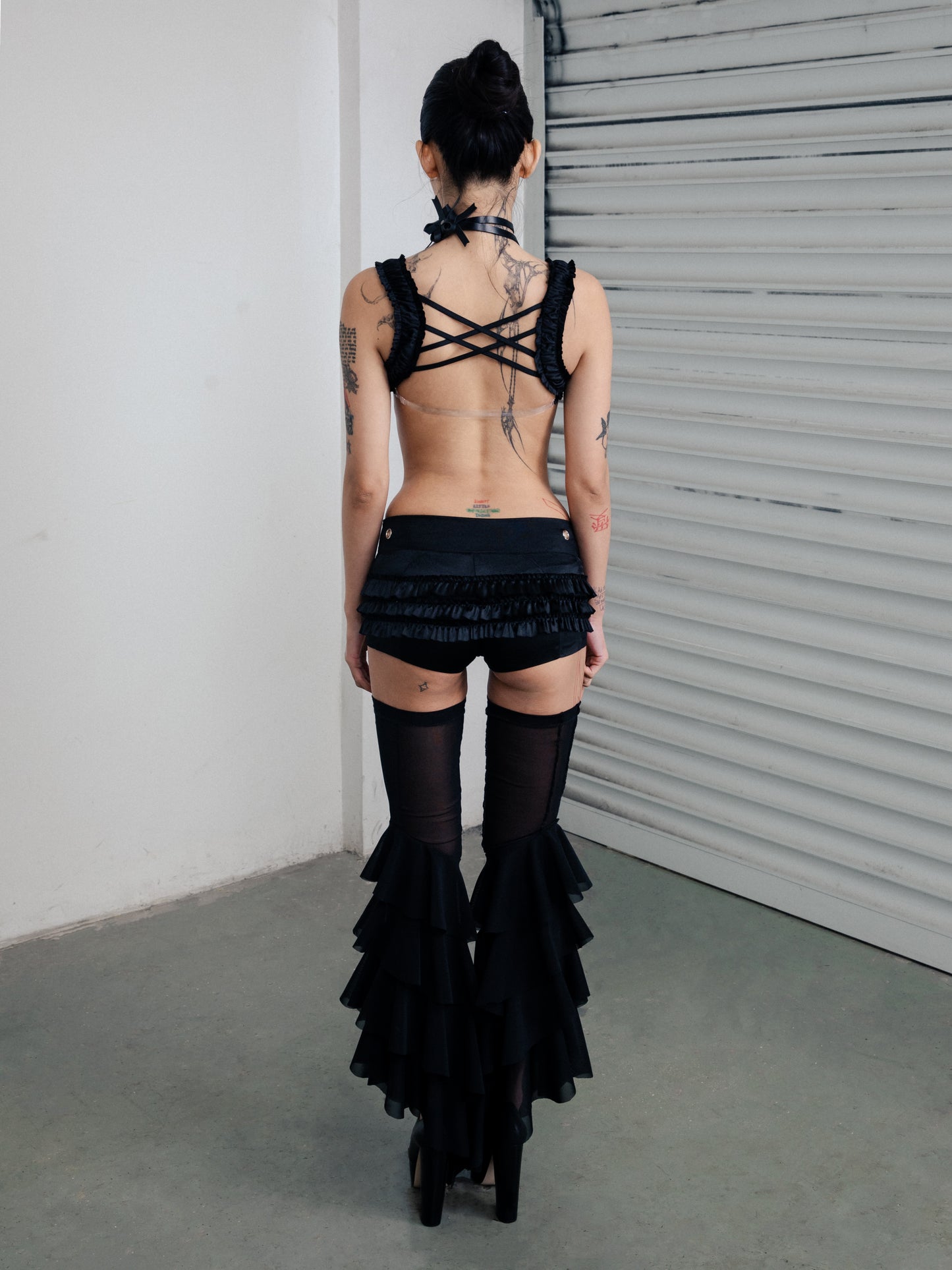 Love Doggerel Bralette Black