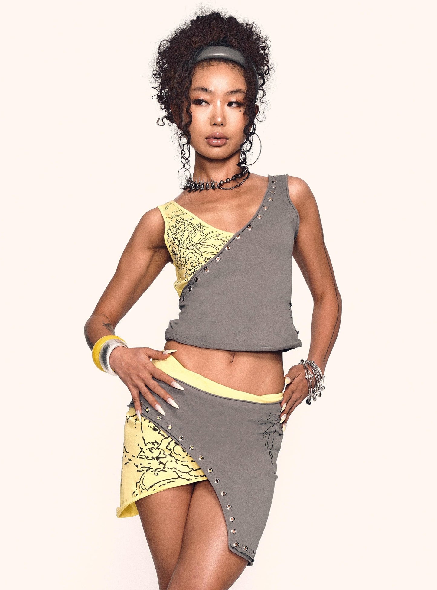 MLGL FLOWER OF REVENGE EYELET TANK