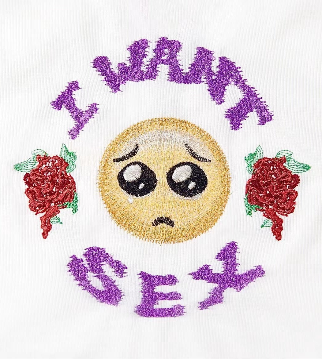 IWANTSEX TANK TOP WHITE