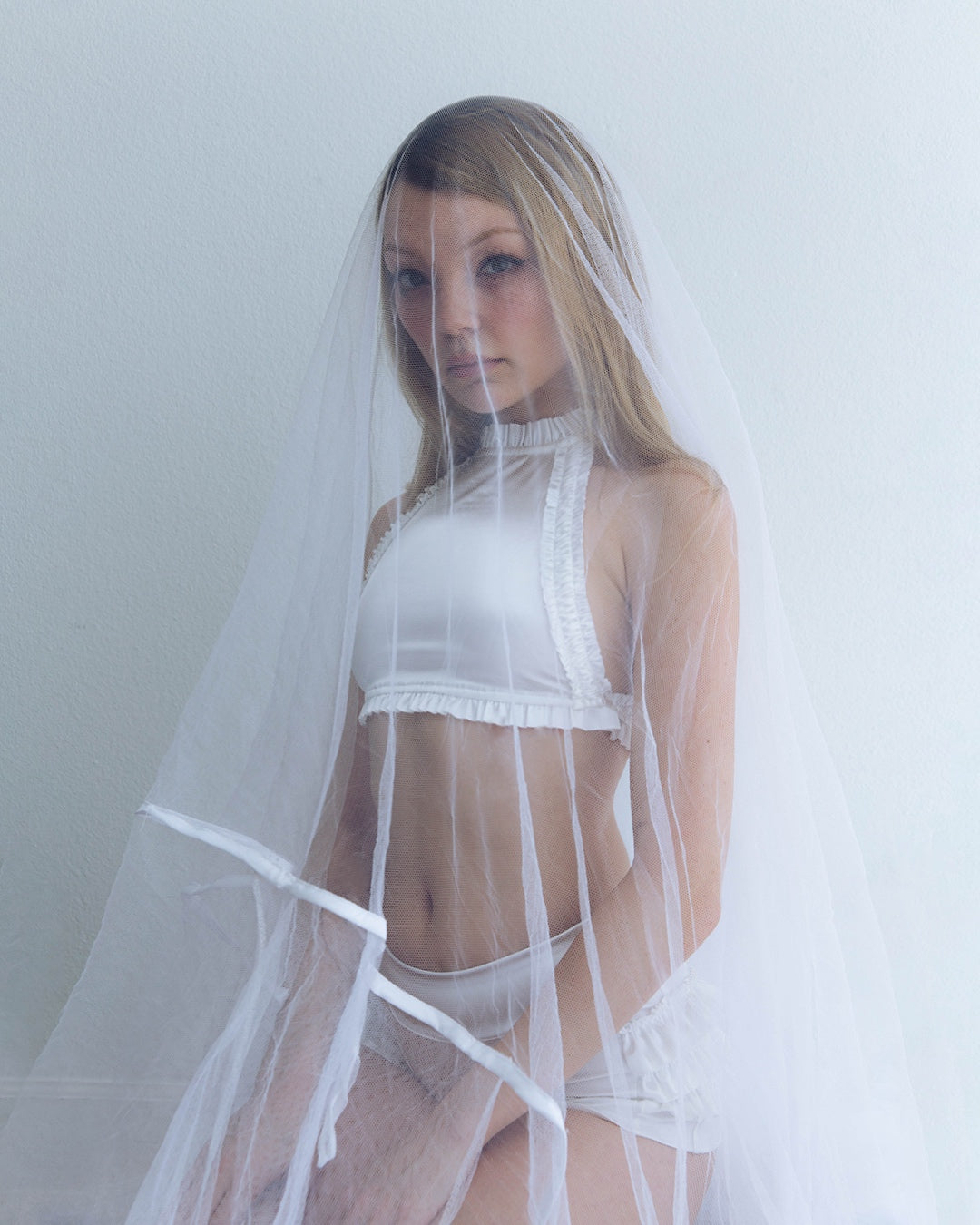 Mock Romance Crop & Brief Set