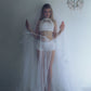 Mock Romance Crop & Brief Set