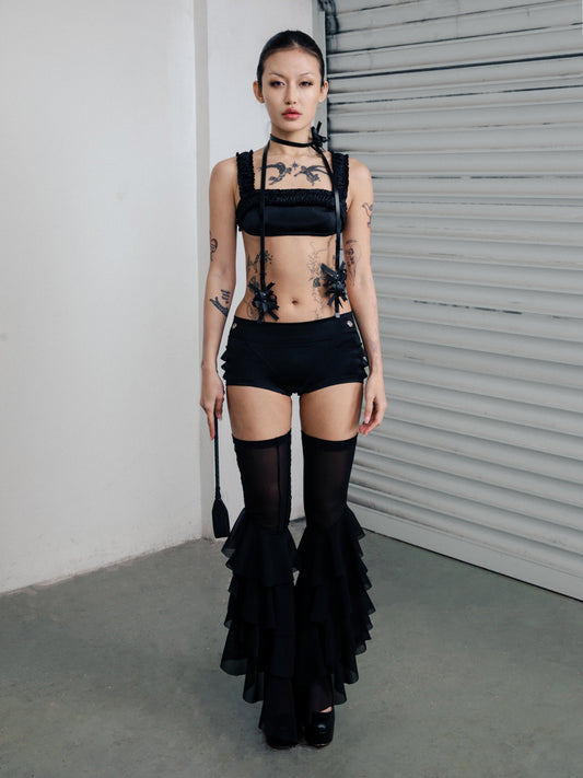 Love Doggerel Bralette Black