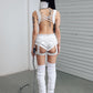 Doda Garter Shorts White