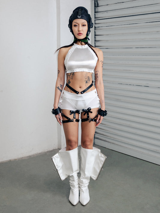 Hoochie Coochie Maiden Crop White