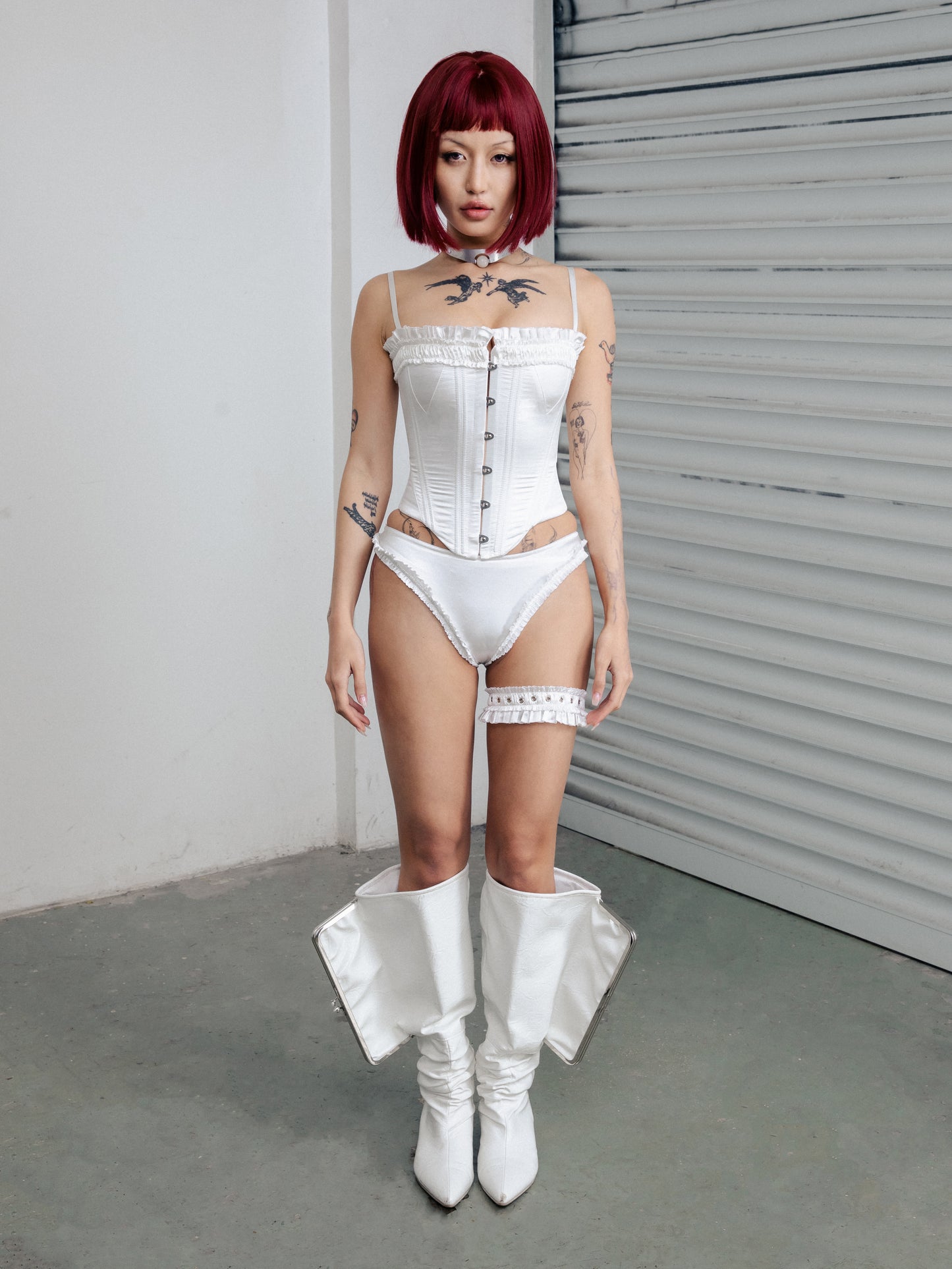 Speakeasy Bikini Bottom White