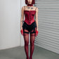 Molantoinette Corset Rust Red