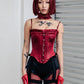 Molantoinette Corset Rust Red