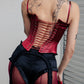 Molantoinette Corset Rust Red