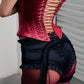 Molantoinette Corset Rust Red