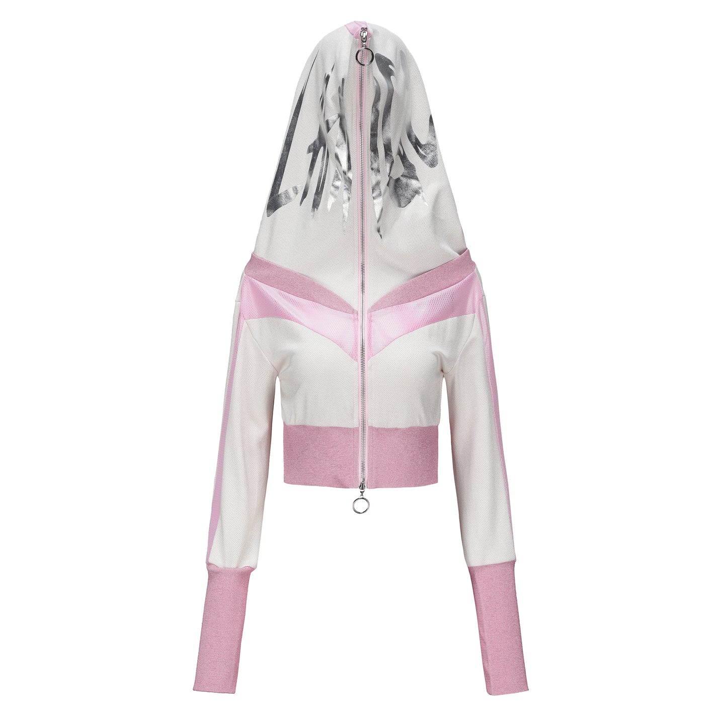 GAL OF ULTRA LONG-SLEEVED HOODIE PINK