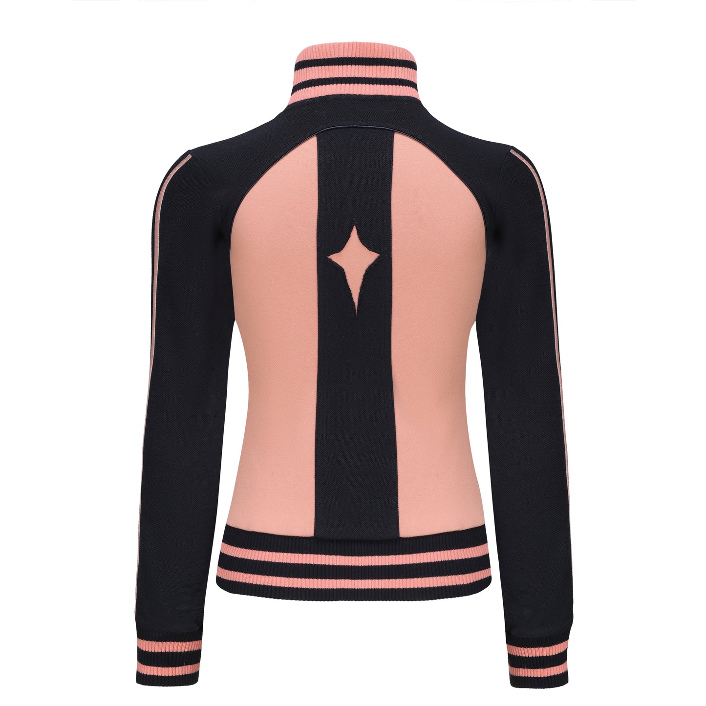 MLGL STARDUST TRACK TOP PEACH/NAVY