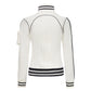 MLGL STARDUST TRACT TOP WHITE/NAVY