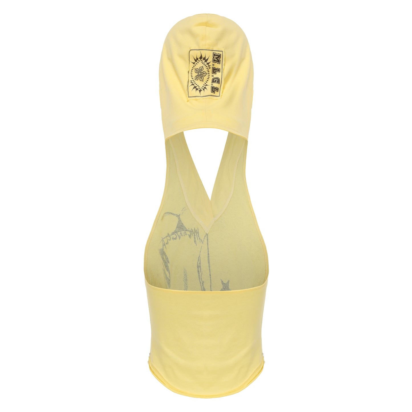 MLGL PRAYER GIRL HOODIE TANK YELLOW