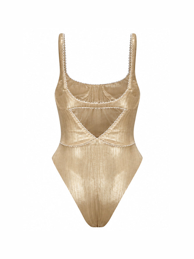 GOLDEN DOLL BODYSUIT