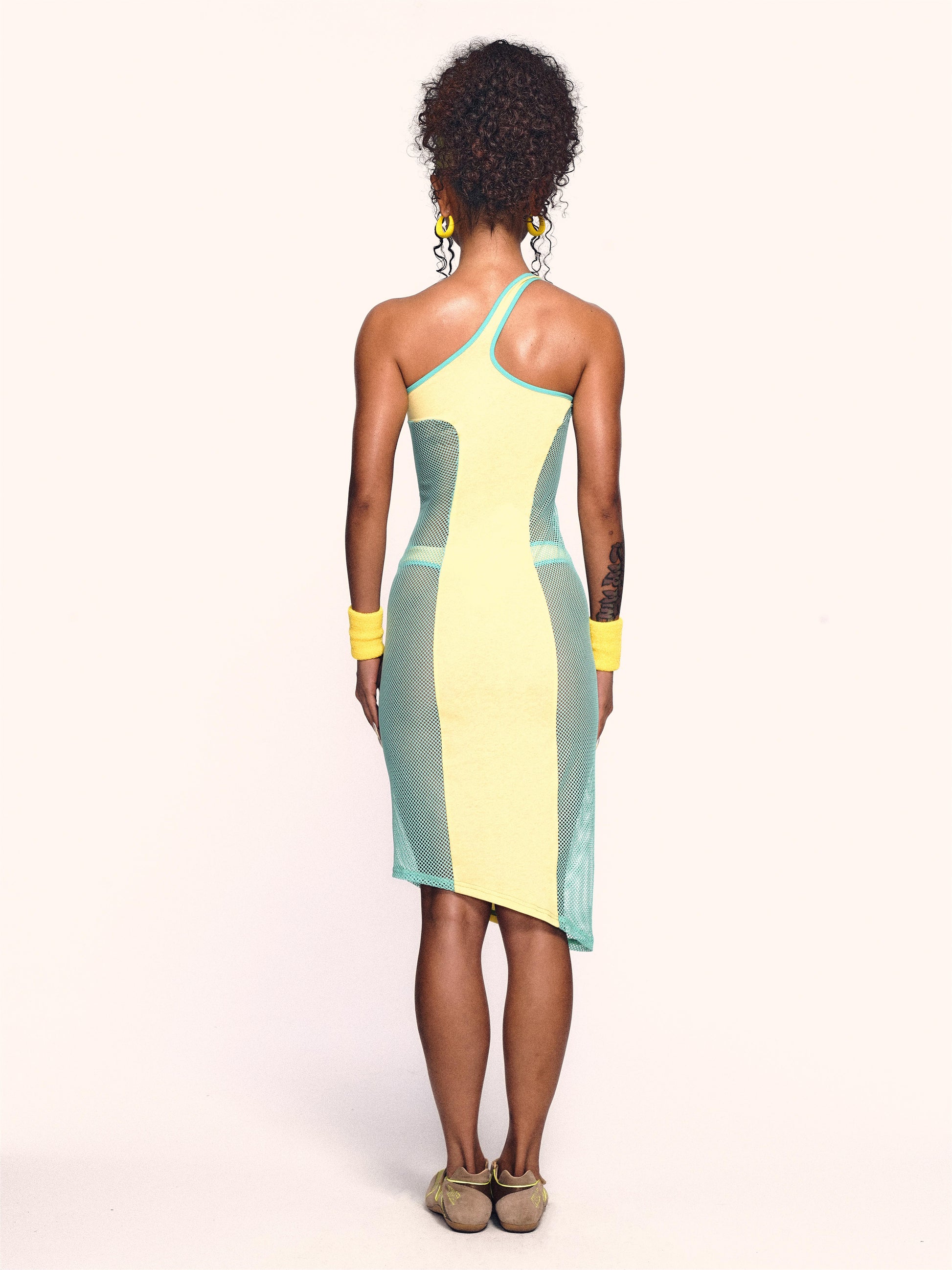 MLGL FLYING DRAGON MESH DRESS MOLANGELA MLGL FLYING DRAGON MESH DRESS MOLANGELA