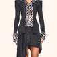 MLGL FURRY GAL ZIP CARDIGAN