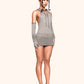 MLGL CHEER UP ARM WARMER MINI DRESS GREY