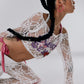 IWANTSEX EMBROIDERED LACE SET